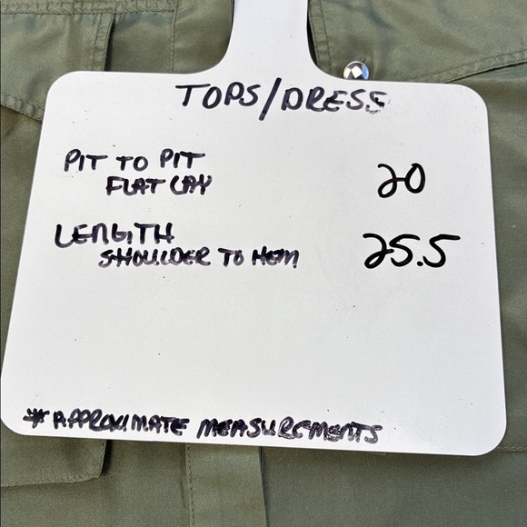 Veronica Beard Silk Jada Blouse Olive Green Button Front Long/Roll Sleeves 8 - Picture 6 of 12